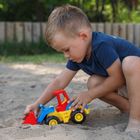Wader, Tech Truck, Ładowarka, 27 cm