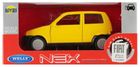 Welly, Fiat Cinquecento, pojazd, model metalowy, 1 szt.