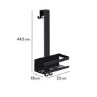 Wenko, Bribano, półka łazienkowa ze stali nierdzewnej