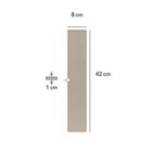 Wenko, Slim, wąski ociekacz do naczyń, 42-8 cm