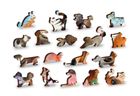 Wooden.City, Wesołe Selfie-Konie, rozmiar L, drewniane puzzle z figurkami, 300 elementów