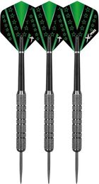 Xqmax, rzutki lotki metalowe dart, 3 szt., czarne