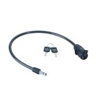 Yale, Essential Security Keyed Cable Lock, linka rowerowa stalowa na klucz, 10-600 mm