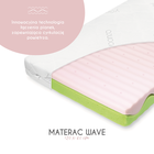 Yoonco, Wave, materac do łóżeczka dziecięcego, 120-60 cm