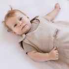 Zaffiro, Malaga, śpiworek do spania, muślinowy, TOG 1.5, beige, 0-6m