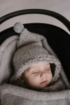 Zaffiro, Sierra, śpiworek wełniany, grey, 0-18 m