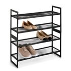 Zeller, metalowa półka na buty, nordic space, 70-36-24 cm