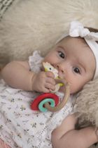 Żyrafa Sophie, Eco, gryzak, grzechotka z kauczukiem
