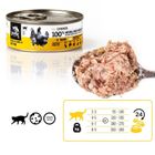 3coty, kurczak z sercami, karma mokra dla dorosłych kotów, 80g