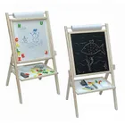 3toysm, tablica magnetyczna, dwustronna, drewniana