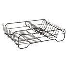 5five Simply Smart, Black Edition, suszarka do naczyń, 52,5-41,2-17 cm