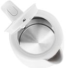 Adler, czajnik elektryczny z filtrem, biały, 1,7l