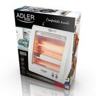 Adler, grzejnik halogenowy, 800W, AD 7709