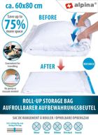 Alpina, worek próżniowy do przechowywania ubrań, 60-80 cm