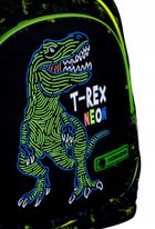 Astrabag, plecak szkolny, 3-komorowy, T-Rex Neon