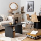 Atmosphera, Laia, lustro w ramie ze sznurka, 58-114 cm