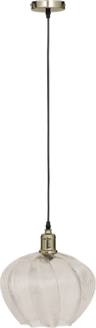 Atmosphera, Phylas, lampa wisząca, szklany klosz, 27,5 cm