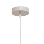 Atmosphera, Savio, lampa sufitowa z metalowym kloszem, 27 cm