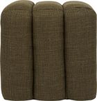 Atmosphera, Sisco, stołek łuk tapicerowany, 43-42-44 cm