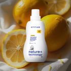 Attitude, płyn do płukania, skórka cytrynowa, 40 płukań, 1040 ml