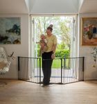 Baby Dan, Carl Wide X, bramka ochronna zewnętrzna, czarna