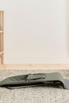 BabyBjörn, Bliss Woven, Petal Quilt, leżaczek, ciemnozielony