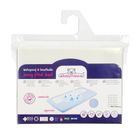 BabyMatex, prześcieradło nieprzemakalne, jersey, kremowe, 70-140 cm