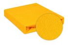BabyMatex, prześcieradło z gumką, frotte, premium, żółte, 60-120 cm