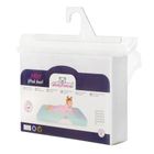 BabyMatex, prześcieradło z gumką, jersey, białe, 70-140 cm