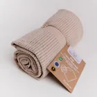 Babymatex, Sisi, kocyk bawełniany, beżowy, 75-100 cm