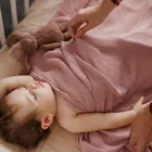 BabyOno, kocyk bambusowy, różowy, 75-100 cm