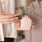 BabyOno, silikonowy pojemnik na smoczek, różowy