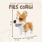 Balody, Pies Corgi, klocki konstrukcyjne, 1380 elementów