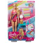 Barbie, Barbie pływaczka, zestaw z lalką i akcesoriami