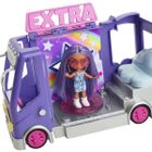 Barbie, Extra Minibus koncertowy + Lalka Mini Minis, zestaw do zabawy