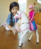 Barbie, Interaktywny koń, zestaw z lalką