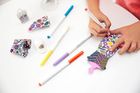 Barbie, Kolorowa Moda, zestaw kreatywny z lalką i akcesoriami