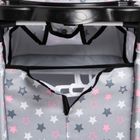 Bayer Design, łóżko turystyczne dla lalek z karuzelą, szaro-różowe