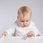 b.box, smoczek symetryczny, 6m+, jagoda/róż, 2 szt.