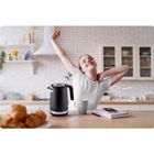 Berdsen, czajnik elektryczny, czarno-srebrny, 1,7l, BD-705