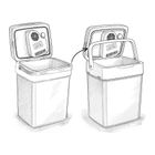 Berdsen, Icemax, lodówka turystyczna, tryb Eco, ciemno-szara, 29l