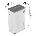 Berdsen, osuszacz powietrza kompresorowy, pochłaniacz wilgoci, biały, BD-534