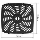 Berdsen, ruszt tacka do frytkownicy beztłuszczowej, 23-22 cm, BD-655