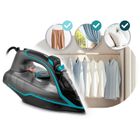 Berdsen, żelazko parowe, ceramiczna powłoka, praca w pionie, 2600W, BD-331