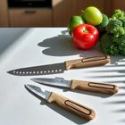 Bergner, Charcoal, zestaw noży kuchennych