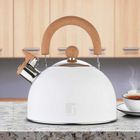 Bergner, czajnik stalowy z gwizdkiem, naturally, 2,3l, bg-37304