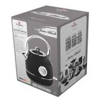 Berlinger Haus, Matte Black, czajnik elektryczny z termometrem, 1,7l, BH-9640