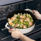 Berlinger Haus, Sahara, garnek żeliwny, płaski, 26 cm