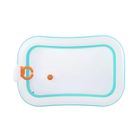 Bestway, basen dmuchany z piłką i obręczą, prostokątny, 251-168-102 cm