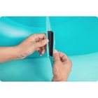 Bestway, basen dmuchany z pływającym stolikiem, kwadratowy, 218-218-48 cm